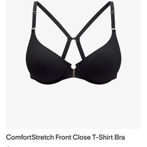 Third love Black ComfortStretch Front Close T-Shirt Bra